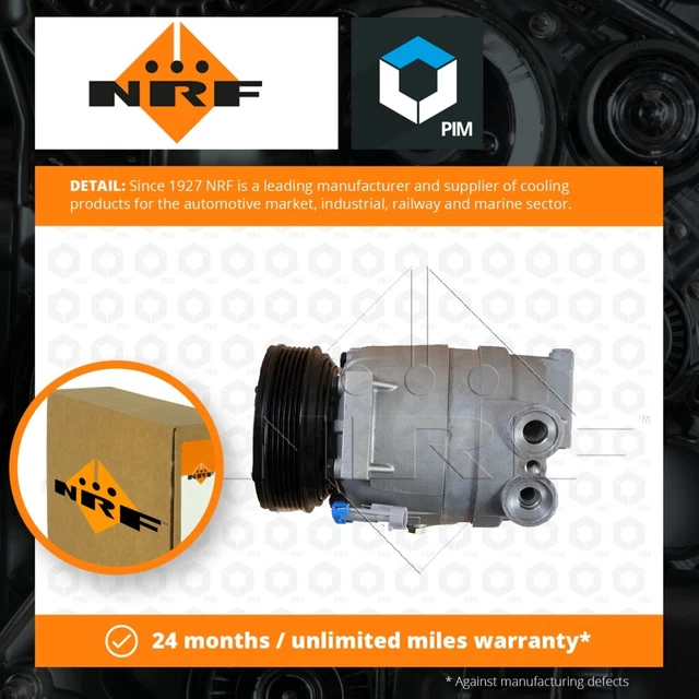 AIR CON COMPRESSOR 32021 NRF AC Conditioning 51783368 51810417 71789739