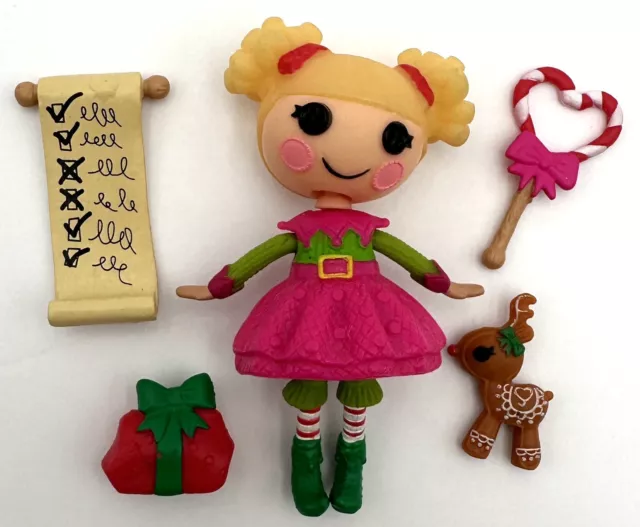 Holly Sleighbells Christmas Lalaloopsy Mini Doll with Accessories Reindeer