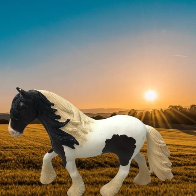 Gypsy Vanner Cob Horse Schleich Am Limes 69 Sheep Ewe Standing Made Tunisia 7"