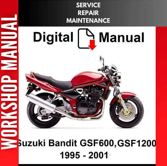 SUZUKI GSF1200 BANDIT - Owners Workshop Service Repair Parts