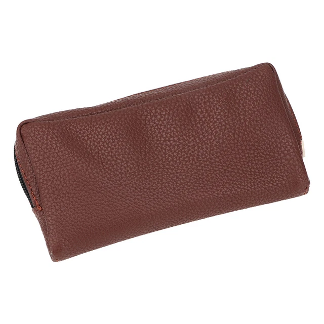 / Marron Portable Pupi Tube Cigarette Box Sac étanche Sac De Rangement