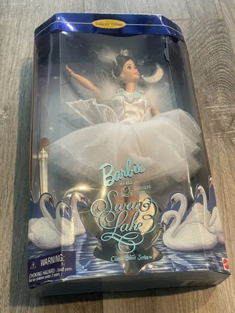1997 Barbie as the Swan Queen in Swan Lake #18509 Classic Ballet Series_NIB_Look