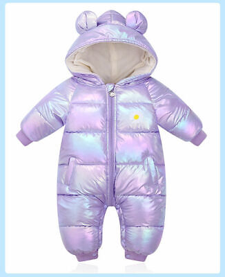 Bambini Baby Warm Infant Romper Jumpsuit Boy Girl Colorful Romper Bodysuit Con cappuccio