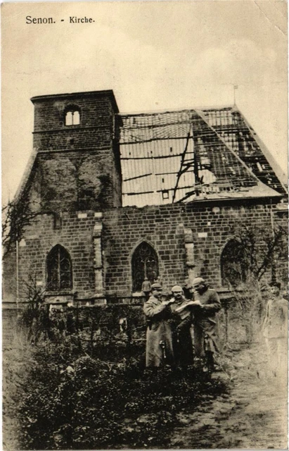 CPA Senon - L'Eglise - Kirche - Ruines (1037541)