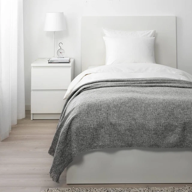 IKEA Ingrun Throw Gray 204.093.90