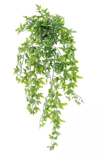 Chute de lierre en pot artificielle H 68 Verte