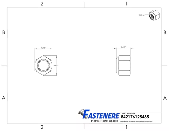 Stainless Steel Nylon Insert Hex Lock Nuts Nylock All Sizes and Quantities