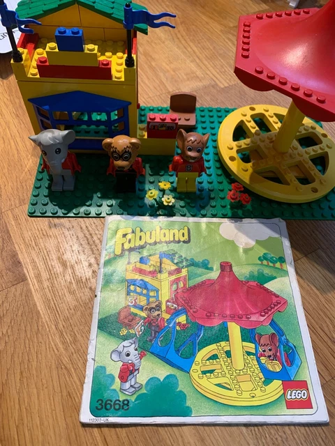 LEGO FABULAND VINTAGE 3668 Merry Go Round With Instructions 40.00 PicClick UK