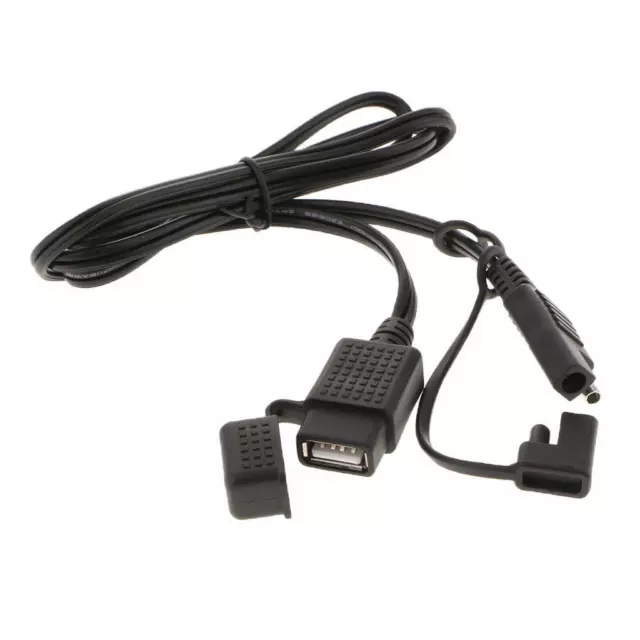 Cavo adattatore da presa SAE per batteria solare per auto 12-24V a USB femmina