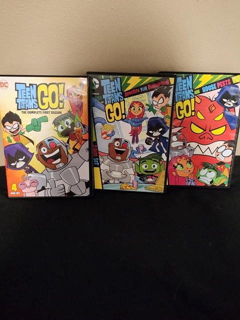 TEEN TITANS GO Seasons 1 And 2 Complete DVD £26.77 - PicClick UK