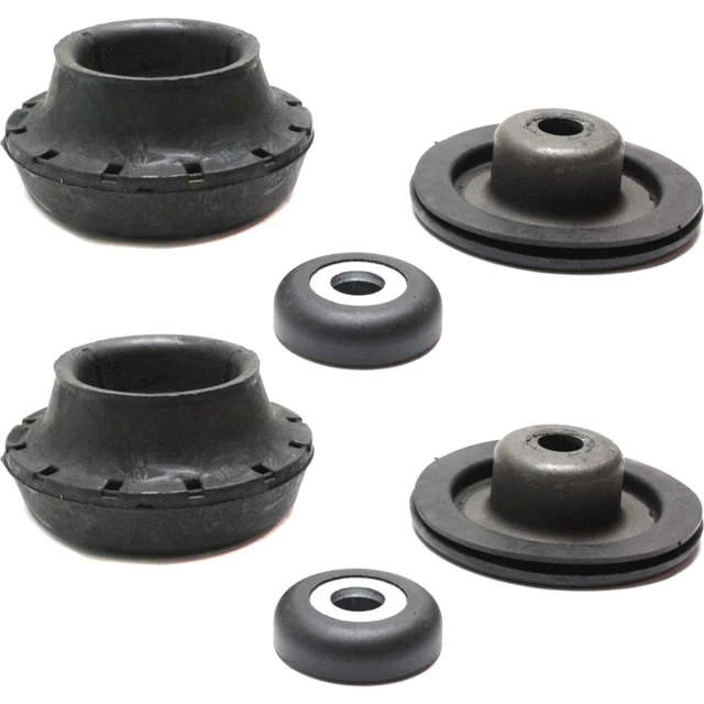 Shock and Strut Mounts Set of 2 Front Left-and-Right for VW Sedan Jetta Pair