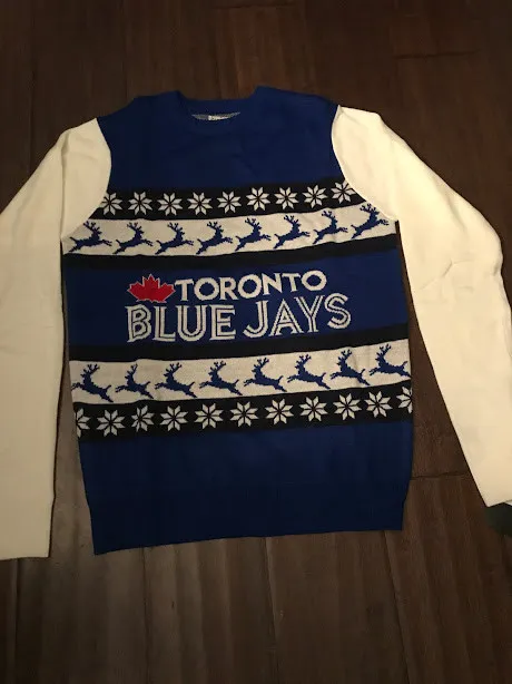 Toronto Maple Leafs Ugly Sweater Men's Medium. NHL Hockey NWT
