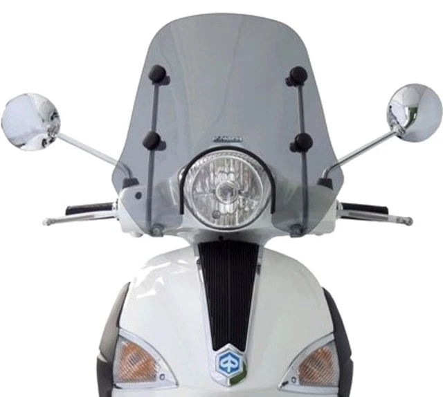 Fabbri Parabrezza Summer Fumè completo Piaggio Liberty 2004 2005 2006 2007 2008