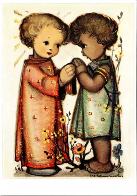 Hummell Verloa Ars Sacra Joseph Mueller Lithograph Print Card Germany