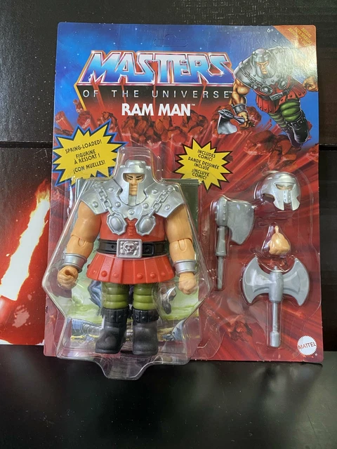 De Toyboys | Vintage Masters Of The Universe - Ram Man Action Figure