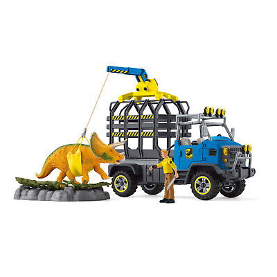 Schleich 42565 Dino Transport Mission Dinosaurs toy set Dinosaur Truck playset