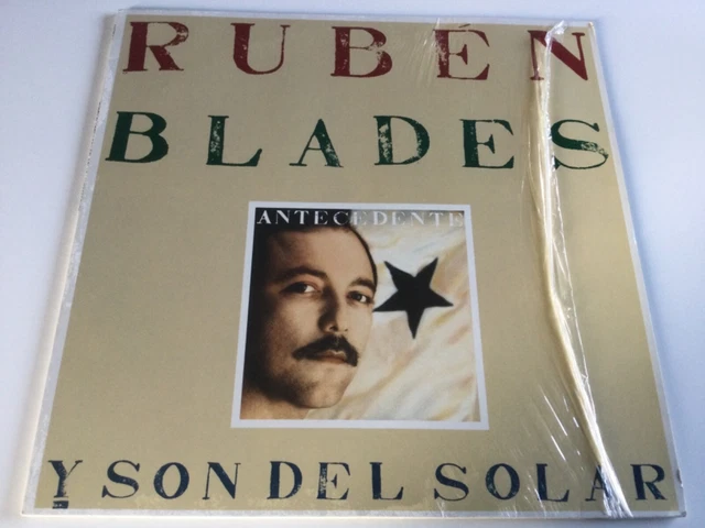 Ruben Blades Y Son Del Solar Vinyl Lp 1988 960-795-1 Excellent Condition