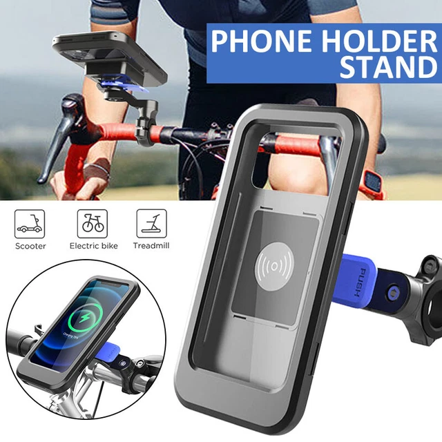 New Waterproof Motorcycle Motorbike 15W Qi Wireless Phone Charger Holder Mount •