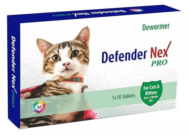 Medfly Healthcare Defender Nex Pro Desparasitante natural para gatos All...