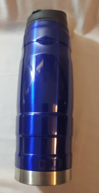 bubba Vacuum-Insulated Stainless Steel Travel Mug 20 oz Electric Blue.  GUC PICS 4