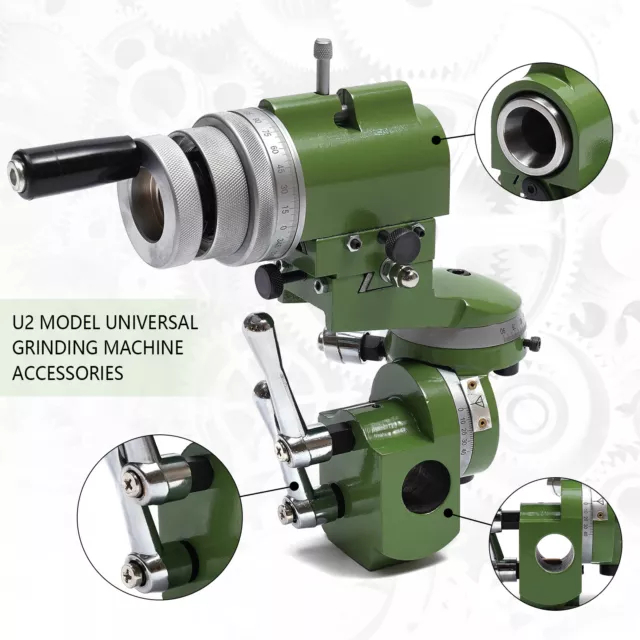 U2 Universal Cutter Tool Grinder Sharpener Grinding Machine Holder Assembly 25mm