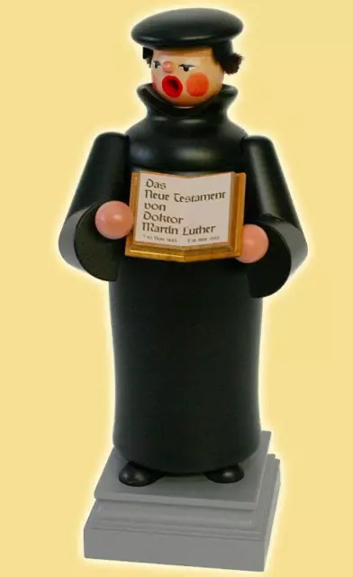 Räuchermann Martin Luther Höhe= 24cm NEU Rauchfigur Rauchmann Räucherfigur