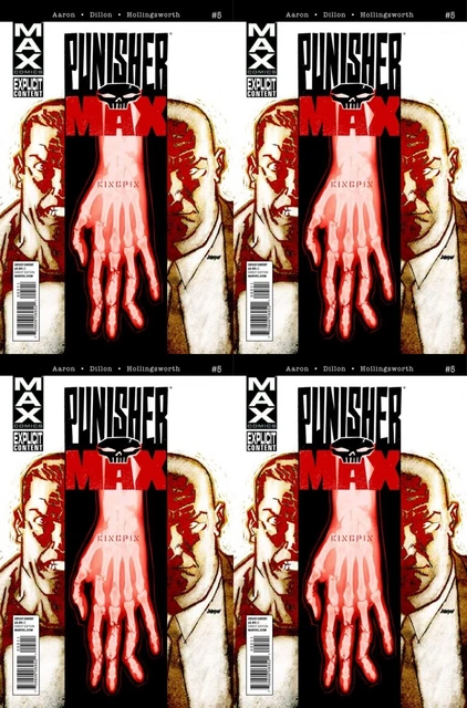 Punisher Max #5 (2010-2012) Marvel Comics - 4 Comics
