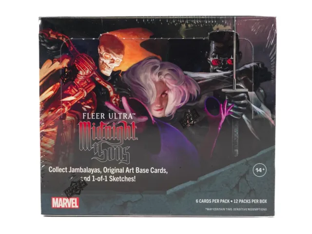 Marvel Fleer Ultra Midnight Sons Trading Cards Hobby Box (Upper Deck 2023)