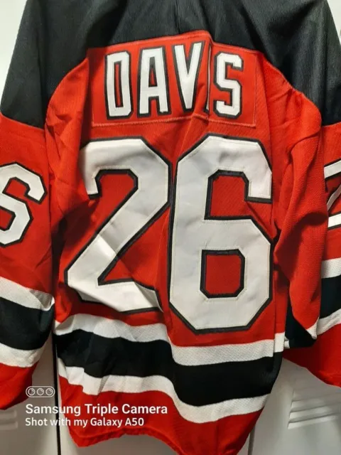 Very rear new CCM jersey Devils Patrick Davis number 26 jersey Size XL