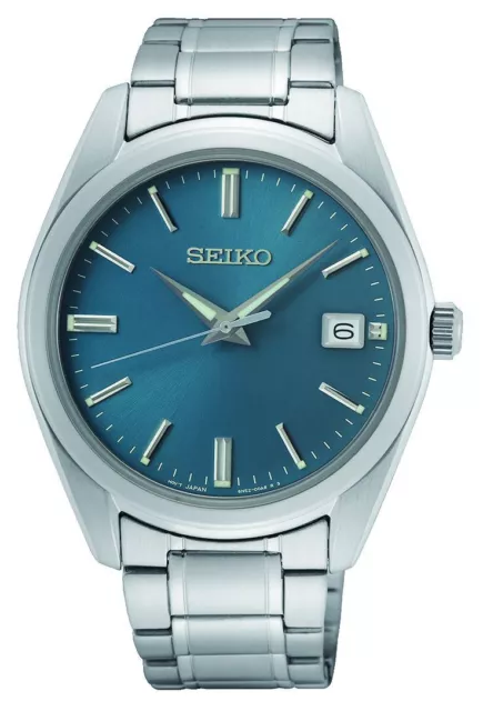 SEIKO HERREN SAPHIR Vintage schmal 7N320AZO Armbanduhr vergoldete PicClick Datum DE Quarz - 109,61 EUR