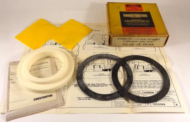 Chesterton 47192 Standard L-Shape Ceramic Stationary Seal Ring Size -18, 55mm