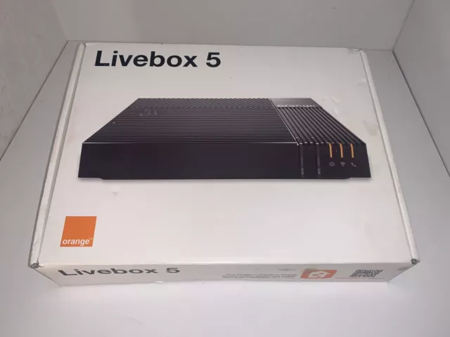 Livebox 5 Orange MODEM FIBRE COMPLET
