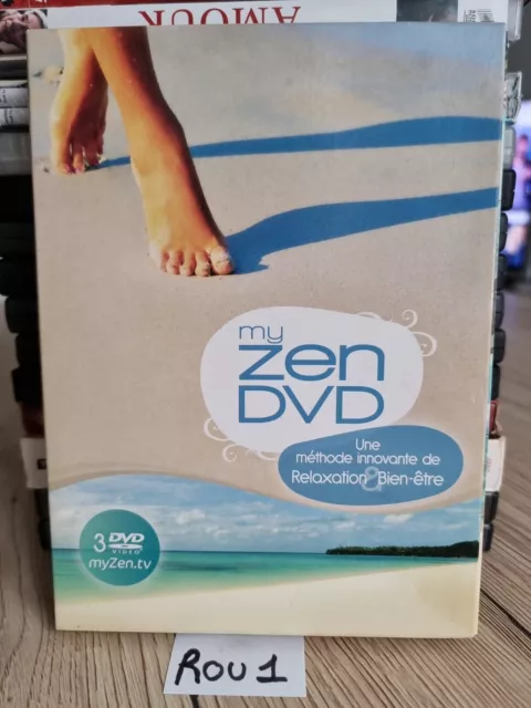 DVD - MY ZEN DVD - Coffret 3 dvd - Méthode relaxation bien-être