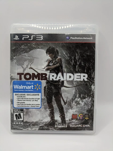 Jeu Tomb Raider PS3 - Version Boîte Avec Notice - Occasion Très Bon état