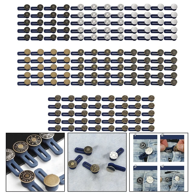 Cobee Lot De 15 Rallonges De Taille Pour Pantalon - 3 Styles