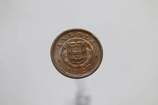 Angola 5 Centavos 1922 High Grade B11 #Z5015