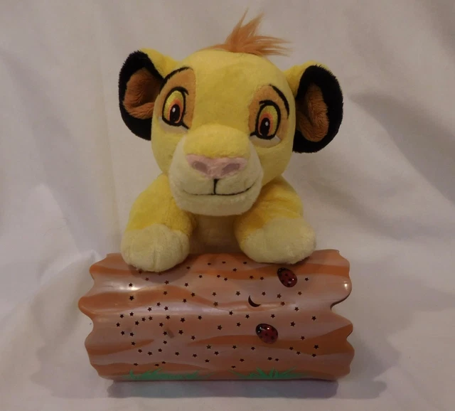 Disney Baby by Cloud B The Lion King Simba Dreamy Stars Soother Night Light EUC