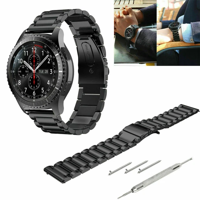Edelstahl Metallarmband Ersatzarmband für Samsung Gear S3 Frontier/Classic Watch