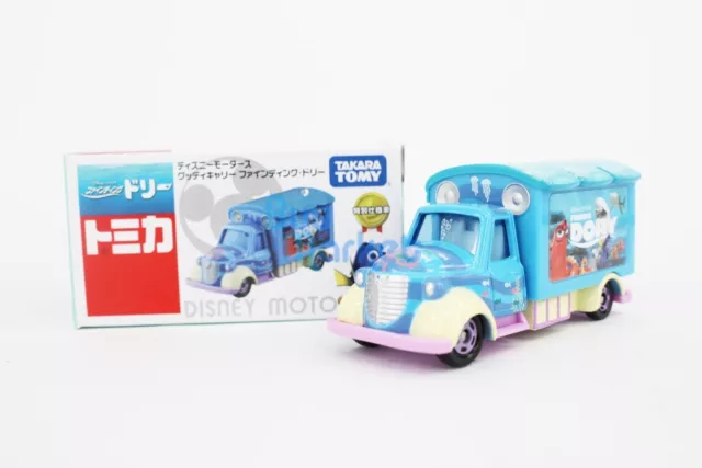 Takara Tomy Tomica Disney Motors Finding Dory Good Carry Car Truck Diecast