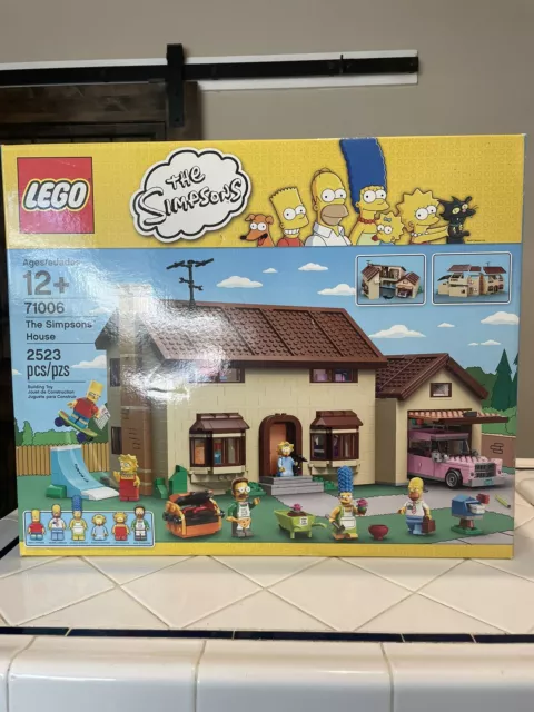 Lego The Simpsons House (71006) New & Factory Sealed Retired Original Owner