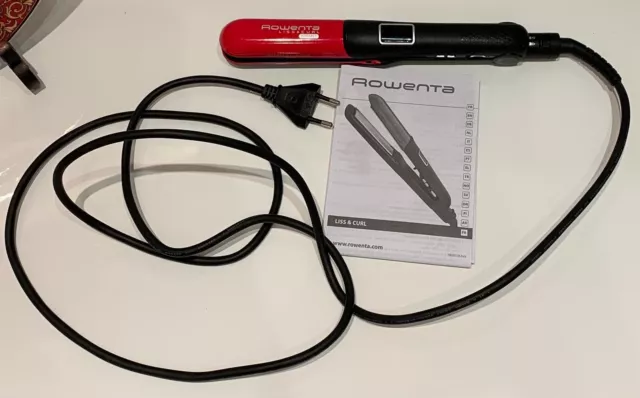 Rowenta Premium Care Liss&Curl SF7660 - Piastra per capelli