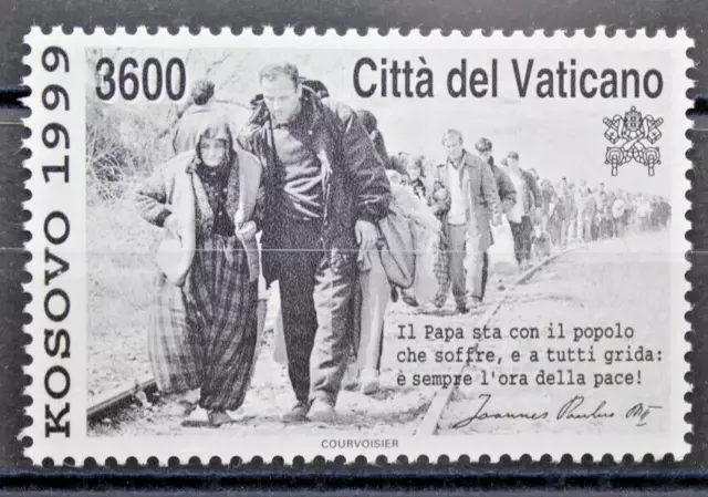 Vaticano 1999 aiuti al Kosovo nuovo integro MNH** (C.SI)