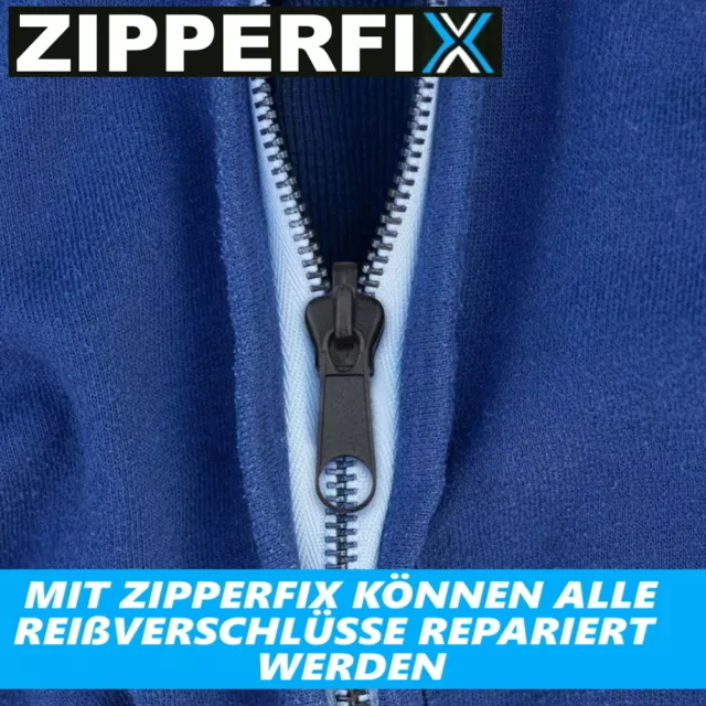 ZIPPERFIX Reißverschluss Reparatur Set Reißverschluss Reparatur Zipper A Fix 2er 2