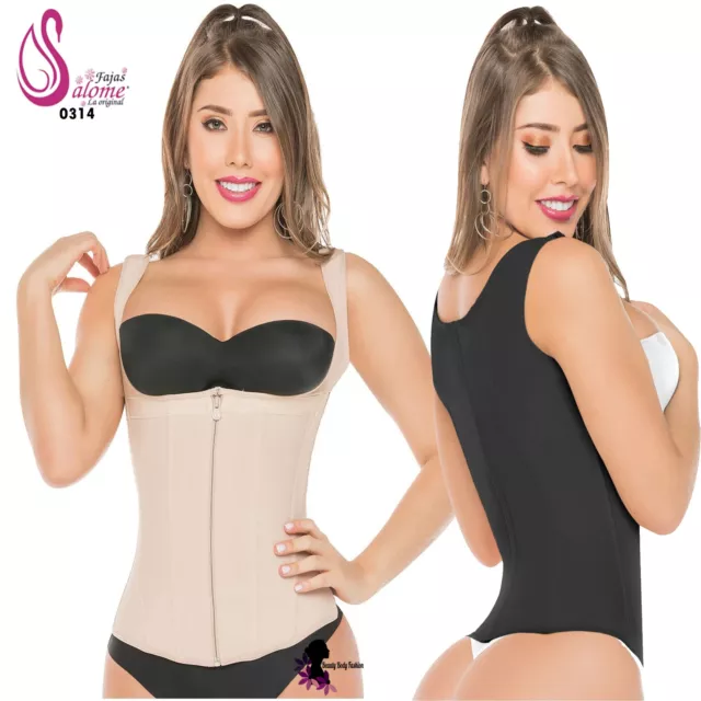 Salome 0314 Zip Waist Trainer Vest Faja Colombiana Chaleco Cinturilla  Reductora de Mujer : : Clothing, Shoes & Accessories