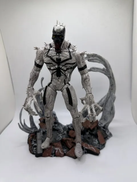 Marvel Diamond Select Anti-Venom Figure Loose Spiderman Symbiote with Base