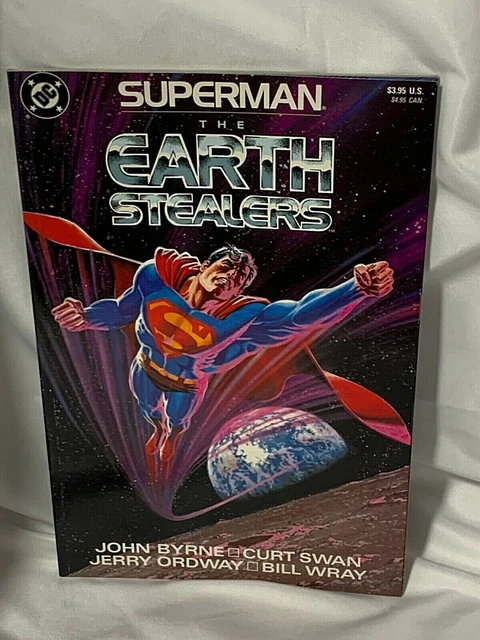 Superman The Earth Stealers DC 1988 Second Printing