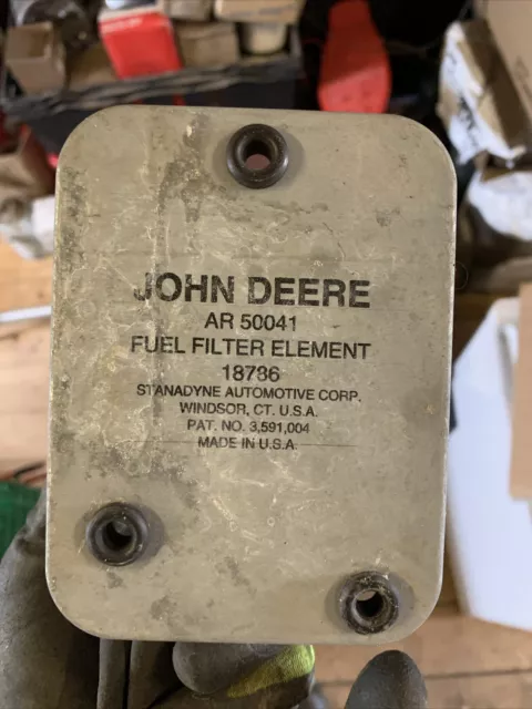 John Deere AR50041 Glass Fuel Filter Genuine OEM Part