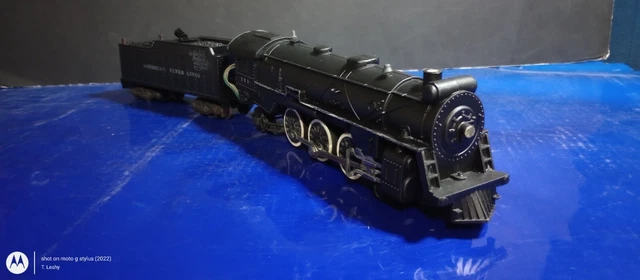 American Flyer 293 Loco & Tender  VERY NICE  CONDITION Runs Great FREE SHIP!