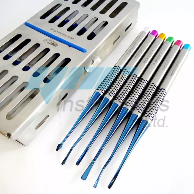 YNR® Mini Root PDL Luxating Precise Tips Sterlization Cassette Dental Implant