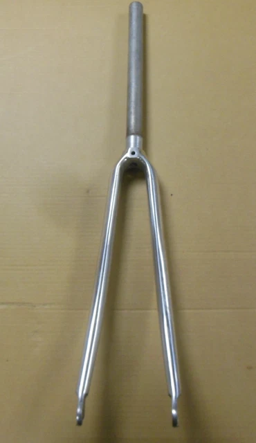 Fourche vtt 26 ahead-set 11/8 acier chromee v-brake a tasseaux